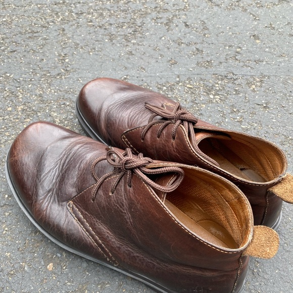 Earth STF07 Men’s Sandstone Leather Chukka Ankle Boots Size 10 - Picture 8 of 12